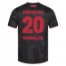 Maillot de Foot Bayer 04 Leverkusen Grimaldo 20 Tenue Domicile 2025/26