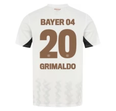 Maillot de Foot Bayer 04 Leverkusen Grimaldo 20 Tenue Extérieur 2024/25