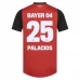 Maillot de Foot Bayer 04 Leverkusen Palacios 25 Tenue Domicile 2024/25