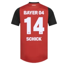 Maillot de Foot Bayer 04 Leverkusen Schick 14 Tenue Domicile 2024/25