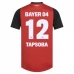 Maillot de Foot Bayer 04 Leverkusen Tapsoba 12 Tenue Domicile 2024/25 Maillot de Foot Bayer 04 Leverkusen Tapsoba 12 Tenue Domicile 2024/25