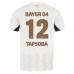 Maillot de Foot Bayer 04 Leverkusen Tapsoba 12 Tenue Extérieur 2024/25 Maillot de Foot Bayer 04 Leverkusen Tapsoba 12 Tenue Extérieur 2024/25
