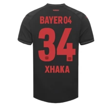 Maillot de Foot Bayer 04 Leverkusen Xhaka 34 Tenue Domicile 2023/24