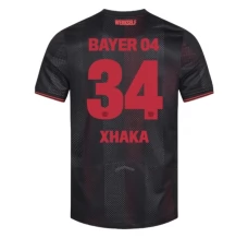 Maillot de Foot Bayer 04 Leverkusen Xhaka 34 Tenue Domicile 2025/26