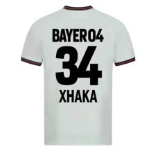Maillot de Foot Bayer 04 Leverkusen Xhaka 34 Tenue Extérieur 2023/24