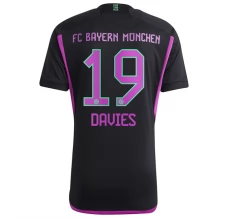 Maillot de Foot Bayern Munich Davies 19 Tenue Extérieur 2023/24