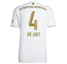 Maillot de Foot Bayern Munich De Ligt 4 Tenue Extérieur 2022/23