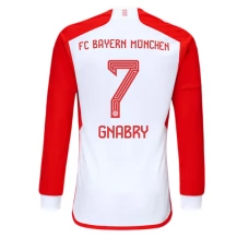Maillot de Foot Bayern Munich Gnabry 7 Tenue Domicile 2023/24 Manche Longue