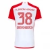 Maillot de Foot Bayern Munich Gravenberch 38 Tenue Domicile 2023/24