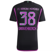 Maillot de Foot Bayern Munich Gravenberch 38 Tenue Extérieur 2023/24 Maillot de Foot Bayern Munich Gravenberch 38 Tenue Extérieur 2023/24