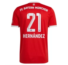Maillot de Foot Bayern Munich Hernandez 21 Tenue Domicile 2022/23