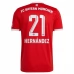 Maillot de Foot Bayern Munich Hernandez 21 Tenue Domicile 2022/23