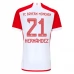 Maillot de Foot Bayern Munich Hernandez 21 Tenue Domicile 2023/24