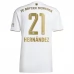 Maillot de Foot Bayern Munich Hernandez 21 Tenue Extérieur 2022/23 Maillot de Foot Bayern Munich Hernandez 21 Tenue Extérieur 2022/23