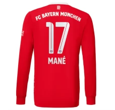Maillot de Foot Bayern Munich Mané 17 Tenue Domicile 2022/23 Manche Longue