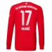 Maillot de Foot Bayern Munich Mané 17 Tenue Domicile 2022/23 Manche Longue