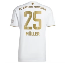Maillot de Foot Bayern Munich Müller 25 Tenue Extérieur 2022/23