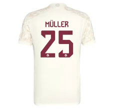 Maillot de Foot Bayern Munich Müller 25 Tenue Third 2023/24
