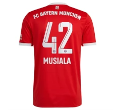 Maillot de Foot Bayern Munich Musiala 42 Tenue Domicile 2022/23 Maillot de Foot Bayern Munich Musiala 42 Tenue Domicile 2022/23