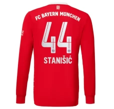 Maillot de Foot Bayern Munich Stanisic 44 Tenue Domicile 2022/23 Manche Longue
