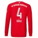 Maillot de Foot Bayern Munich Sule 4 Tenue Domicile 2022/23 Manche Longue