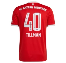Maillot de Foot Bayern Munich Tillman 40 Tenue Domicile 2022/23
