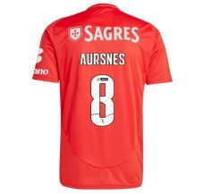 Maillot de Foot Benfica Lisbonne Aursnes 8 Tenue Domicile 2024/25