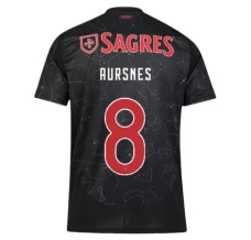 Maillot de Foot Benfica Lisbonne Aursnes 8 Tenue Extérieur 2024/25