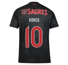 Maillot de Foot Benfica Lisbonne Kökcü 10 Tenue Extérieur 2024/25