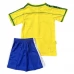 Maillot de Foot Brésil Enfant Tenue Domicile Retro 1998
