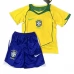 Maillot de Foot Brésil Enfant Tenue Domicile Retro 2004