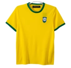 Maillot de Foot Brésil Tenue Domicile Retro 1970