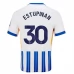 Maillot de Foot Brighton Hove Albion Estupinan 30 Tenue Domicile 2024/25