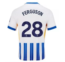 Maillot de Foot Brighton Hove Albion Ferguson 28 Tenue Domicile 2024/25