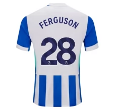 Maillot de Foot Brighton Hove Albion Ferguson 28 Tenue Domicile 2025/26