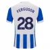 Maillot de Foot Brighton Hove Albion Ferguson 28 Tenue Domicile 2025/26