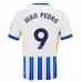 Maillot de Foot Brighton Hove Albion João Pedro 9 Tenue Domicile 2024/25
