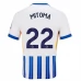 Maillot de Foot Brighton Hove Albion Mitoma 22 Tenue Domicile 2024/25