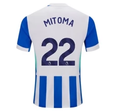 Maillot de Foot Brighton Hove Albion Mitoma 22 Tenue Domicile 2025/26