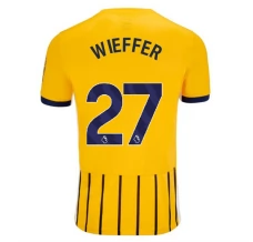 Maillot de Foot Brighton Hove Albion Wieffer 27 Tenue Extérieur 2024/25