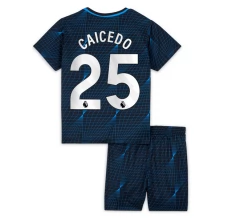 Maillot de Foot Chelsea Caicedo 25 Enfant Tenue Extérieur 2023/24