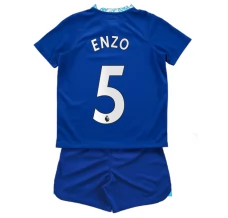 Maillot de Foot Chelsea Enzo 5 Enfant Tenue Domicile 2022/23