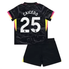 Maillot de Foot Chelsea FC Caicedo 25 Enfant Tenue Third 2024/25 Maillot de Foot Chelsea FC Caicedo 25 Enfant Tenue Third 2024/25