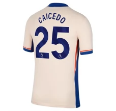 Maillot de Foot Chelsea FC Caicedo 25 Tenue Extérieur 2024/25