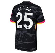Maillot de Foot Chelsea FC Caicedo 25 Tenue Third 2024/25