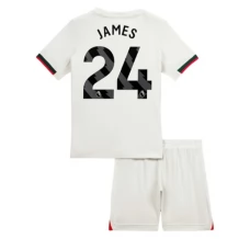 Maillot de Foot Chelsea FC James 24 Enfant Tenue Extérieur 2025/26