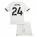 Maillot de Foot Chelsea FC James 24 Enfant Tenue Extérieur 2025/26