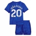 Maillot de Foot Chelsea FC João Pedro 20 Enfant Tenue Domicile 2025/26
