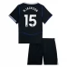 Maillot de Foot Chelsea FC N.Jackson 15 Enfant Tenue Third 2025/26