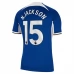 Maillot de Foot Chelsea FC N.Jackson 15 Tenue Domicile 2023/24